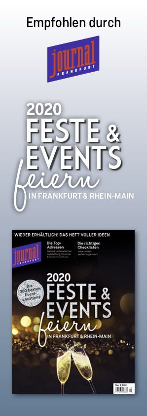 empfohlen durch Journal Frankfurt empfohlen durch Journal Frankfurt
